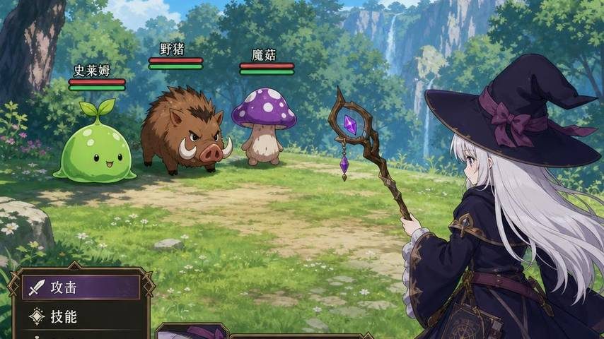 魔女秘药 角色路线 页面配图 2