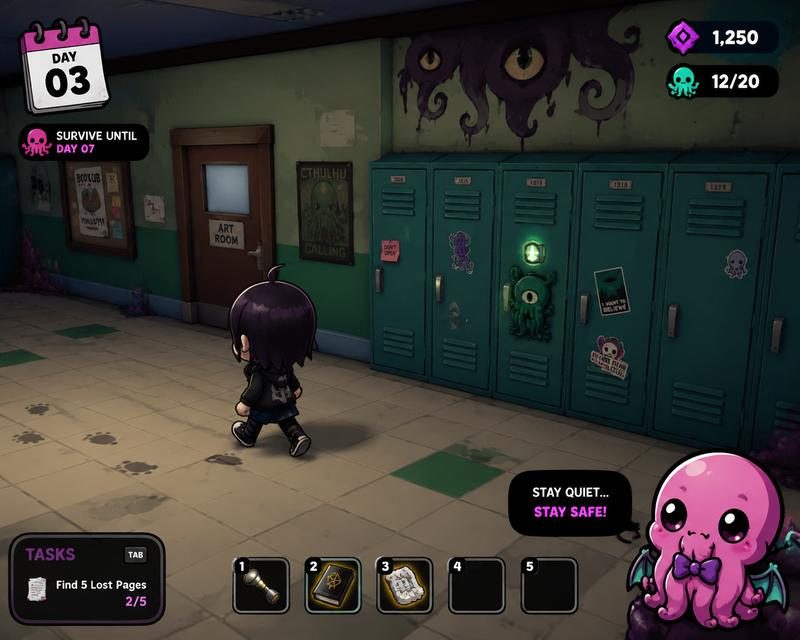 Lovecraft Locker 任务推进 场景图 8