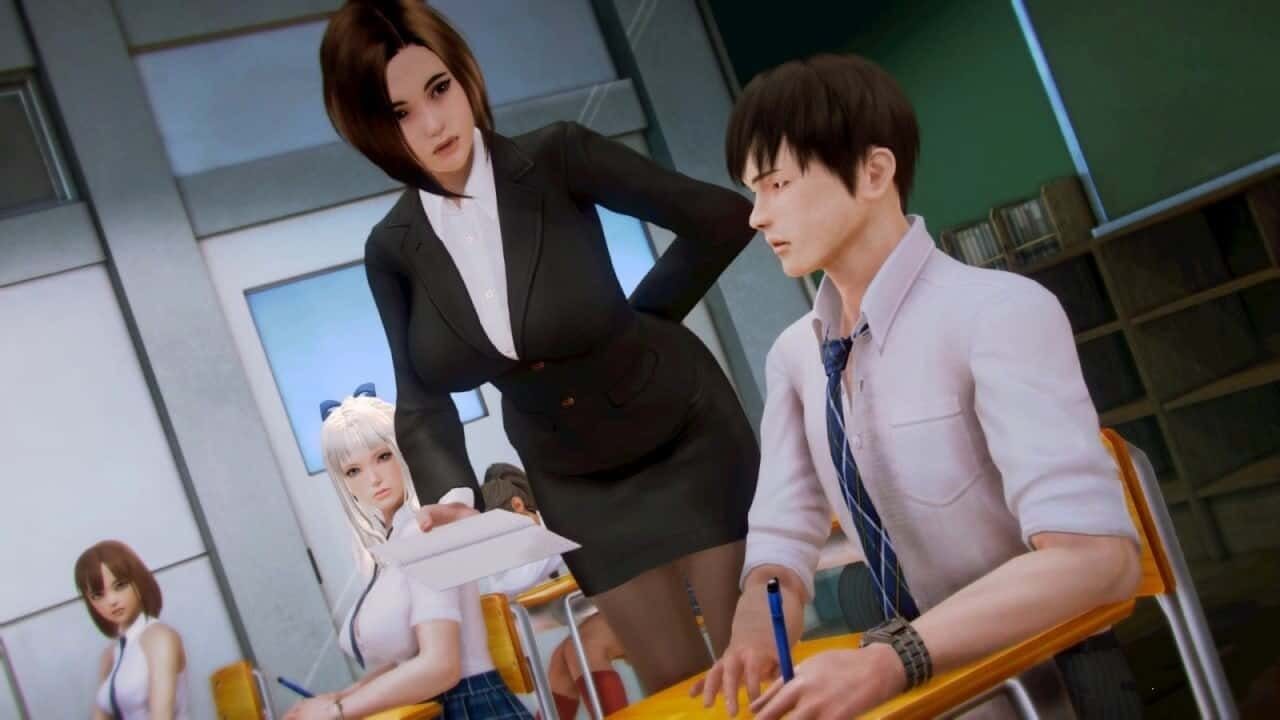 二次元老婆学院_Waifu Academy 地图探索 演示图 5