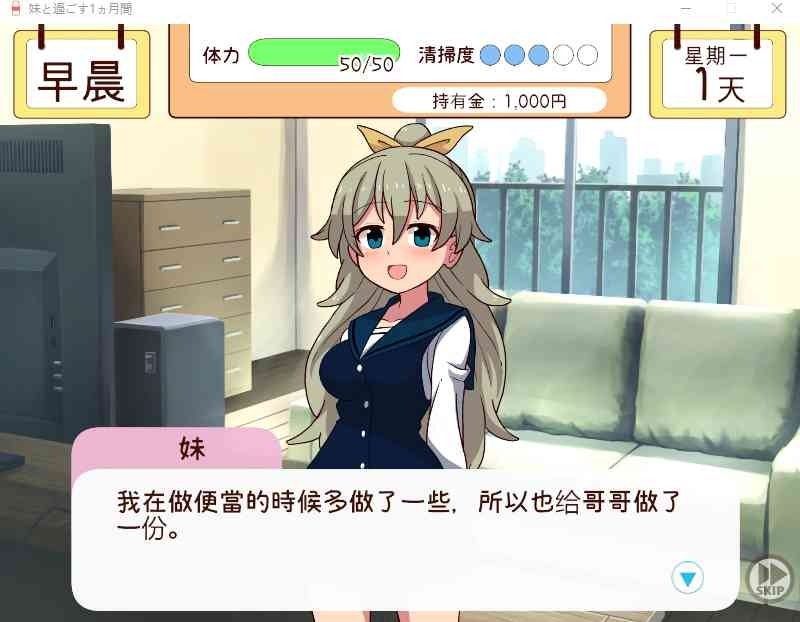 和妹妹一起的一个月 角色路线 展示图 1