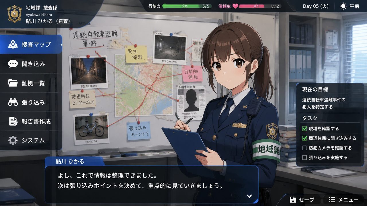 极道无赖EX 女警鮎川光 警察题材SLG 详情图 3
