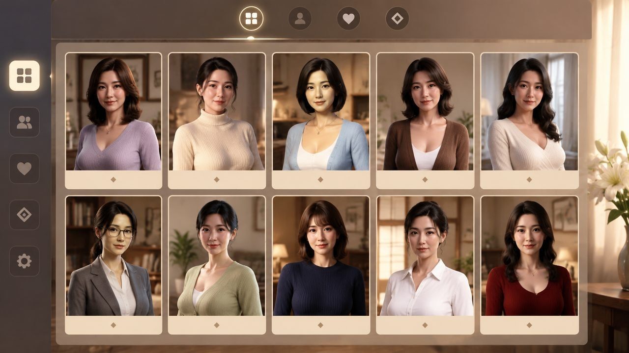 熟女日 角色养成 页面配图 5