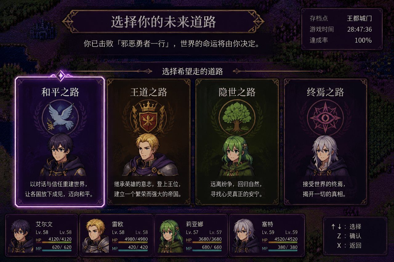 邪恶勇者一行 探索场景 演示图 5