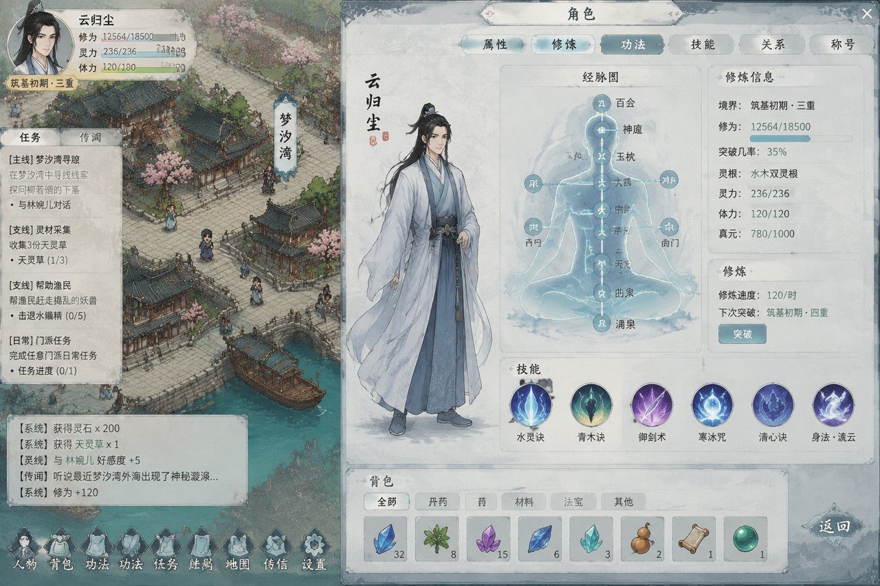 谪仙索欢录 支线内容 实机截图 7