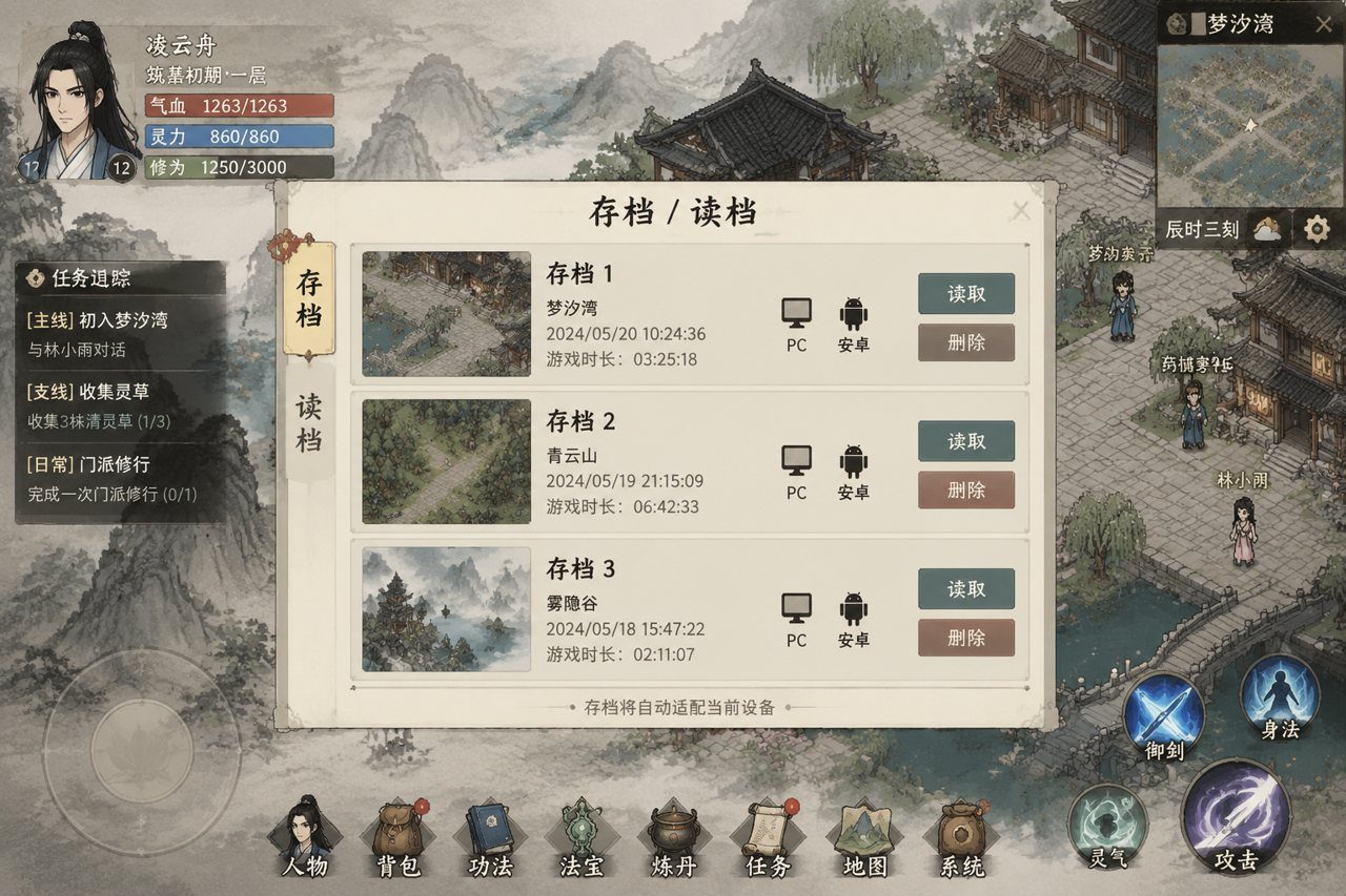 谪仙索欢录 中文界面 演示图 1