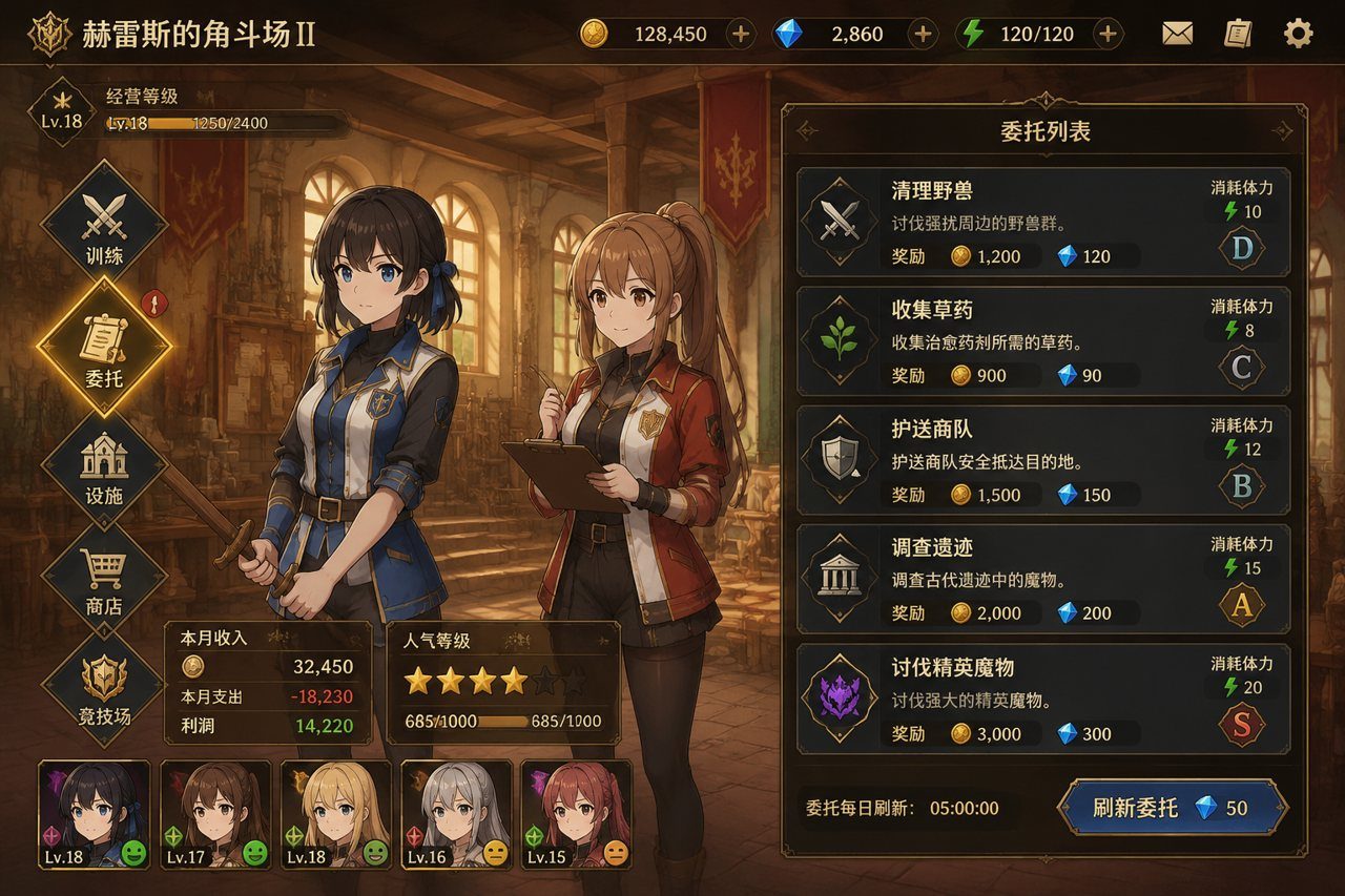 赫雷斯的角斗场Ⅱ 主线事件 预览图 4