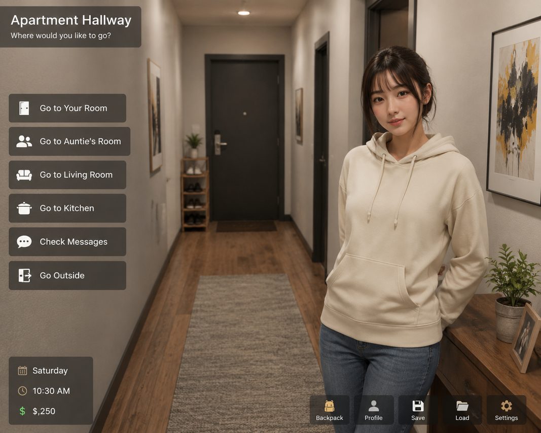我的可爱表姐 路线攻略 预览图 1