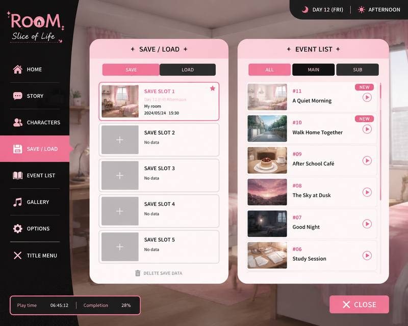 ROOM 角色养成 玩法截图 2
