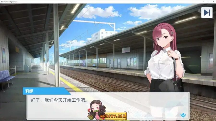 诱饵痴汉搜查官梨奈V1 实机画面 展示图 1
