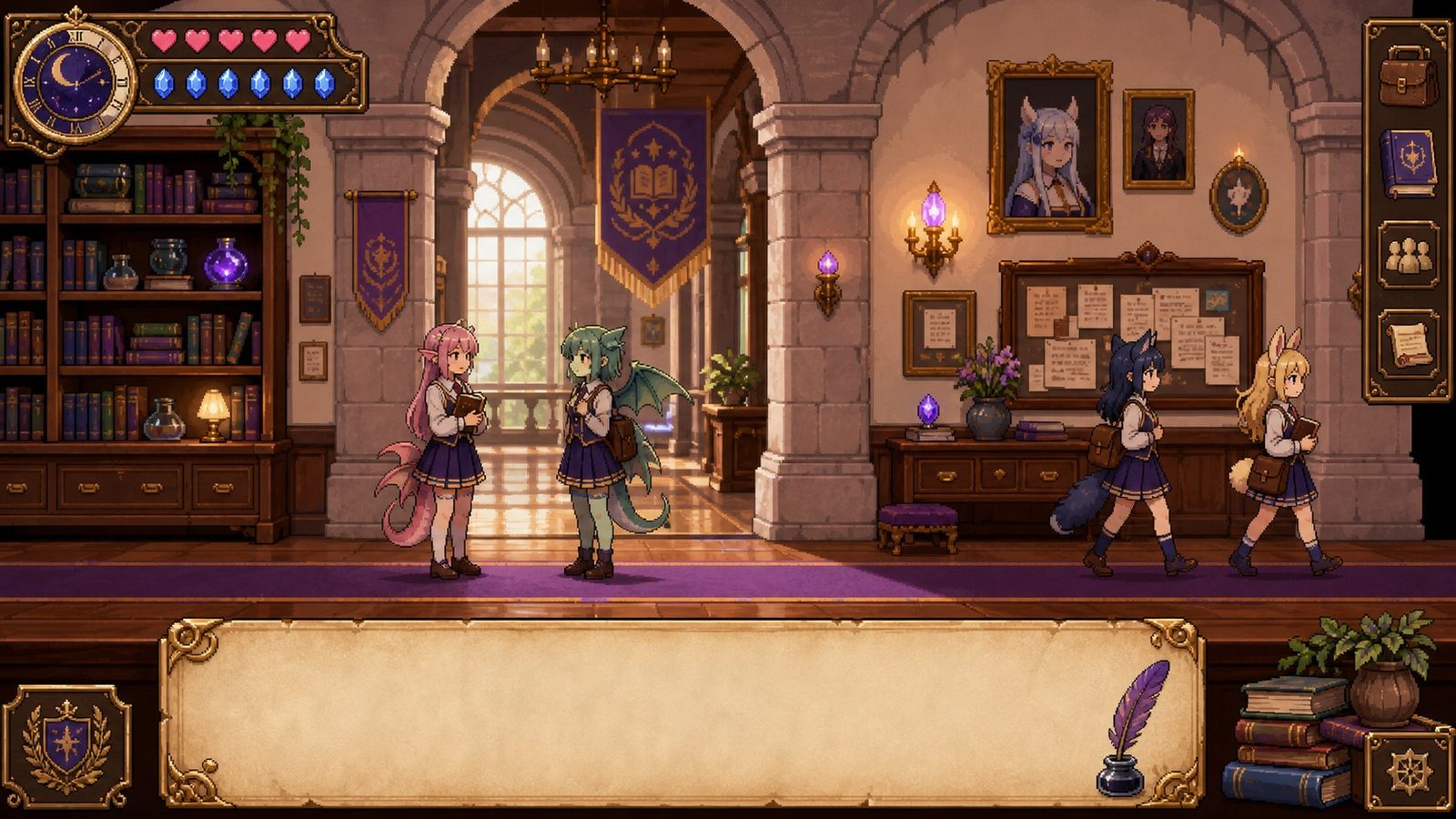 魔法兽娘学院MagicalMonster 角色养成 画面 5
