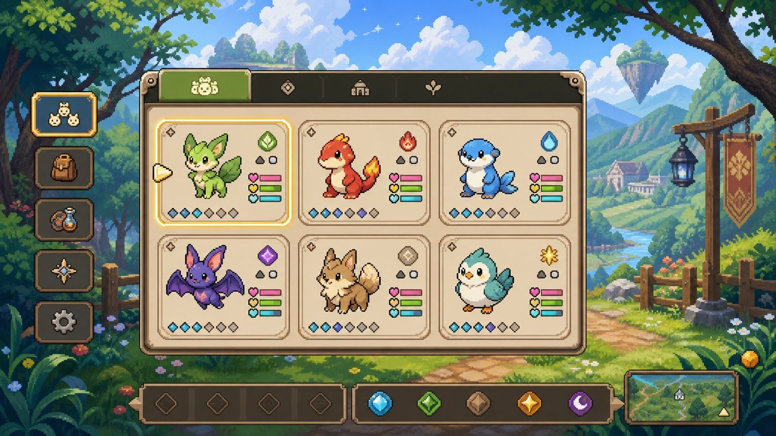 精灵谷物语SpiritValley版 队伍养成 演示图 2