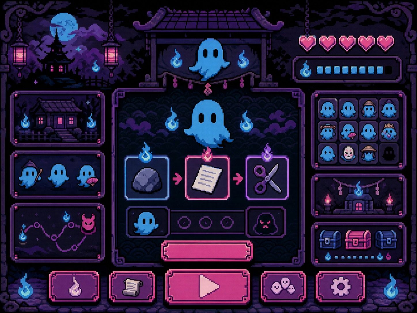 色情猜拳GHOST篇 故事片段 玩法截图 4